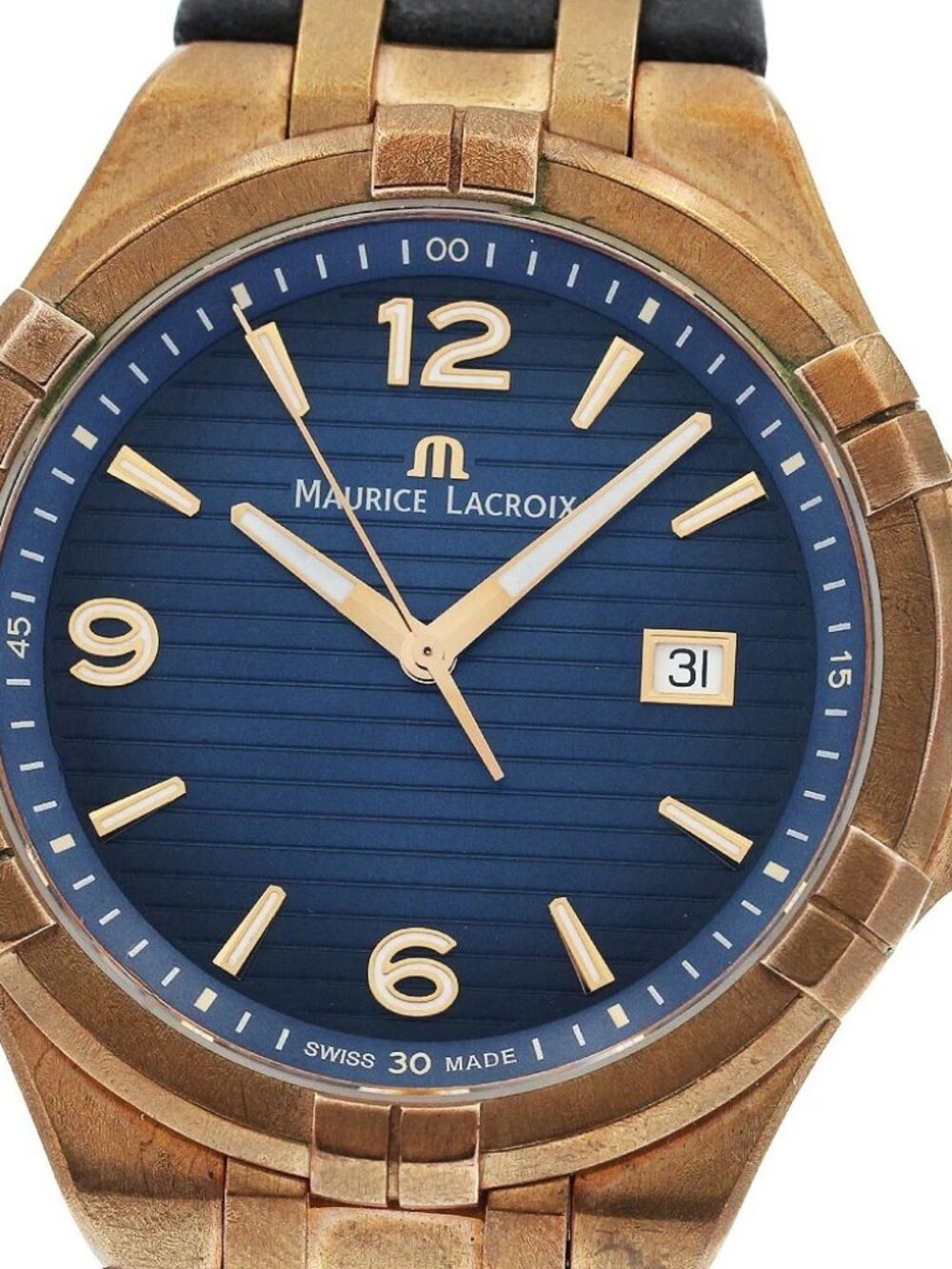 MAURICE LACROIX Icon Bronze Limited AI1028-BRZ01-420-1 Quartz Men's Watch_917512